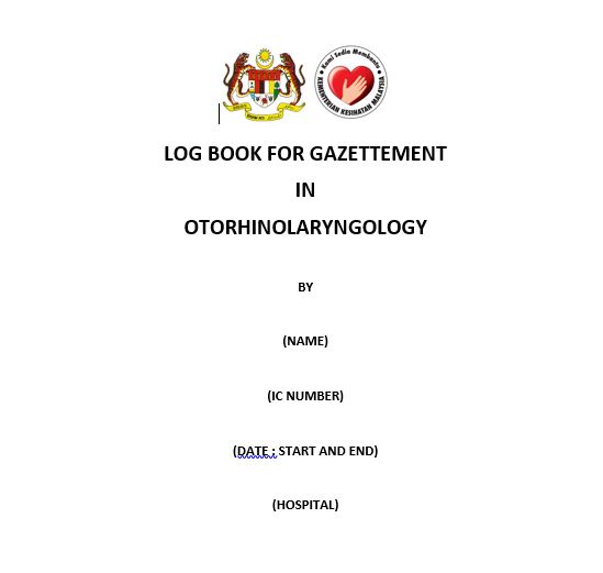 Core Procedures Perform On CompletingSpecialist Training In ORL