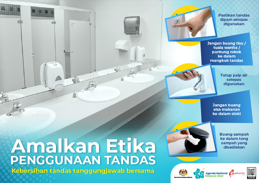 Amalkan Etika Penggunaan Tandas