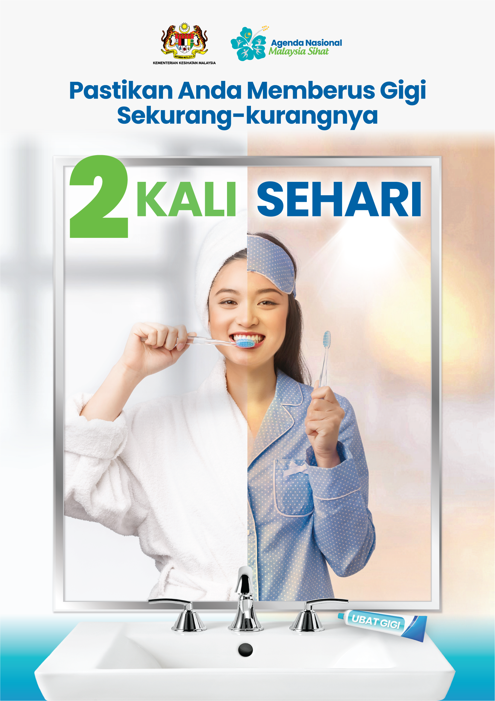 2 Kali Sehari Berus Gigi