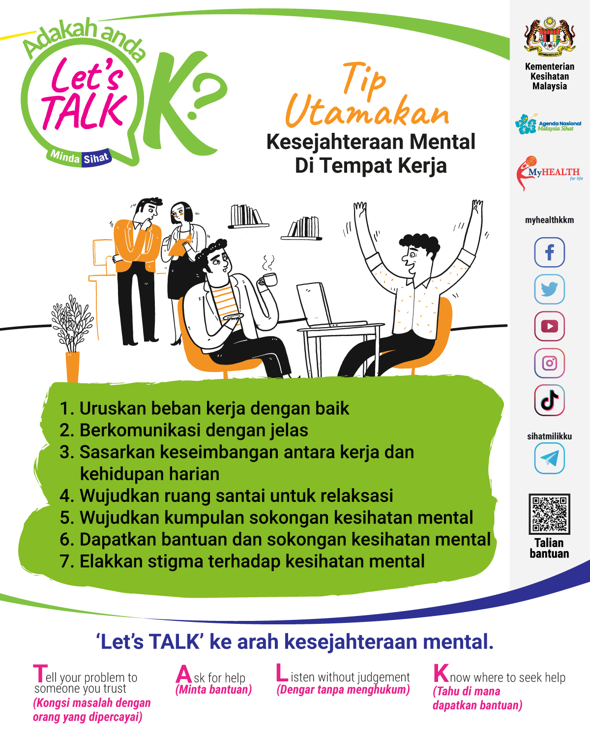 Tips Utamakan Kesejahteraan Mental Di Tempat Kerja