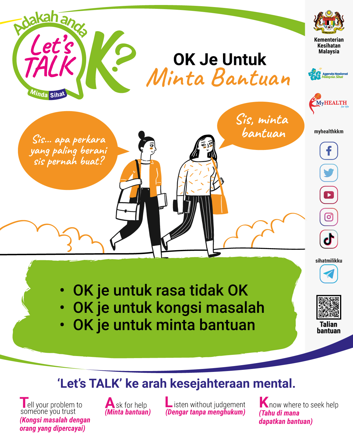 Ketahui Di Mana Untuk Dapatkan Bantuan (BM)