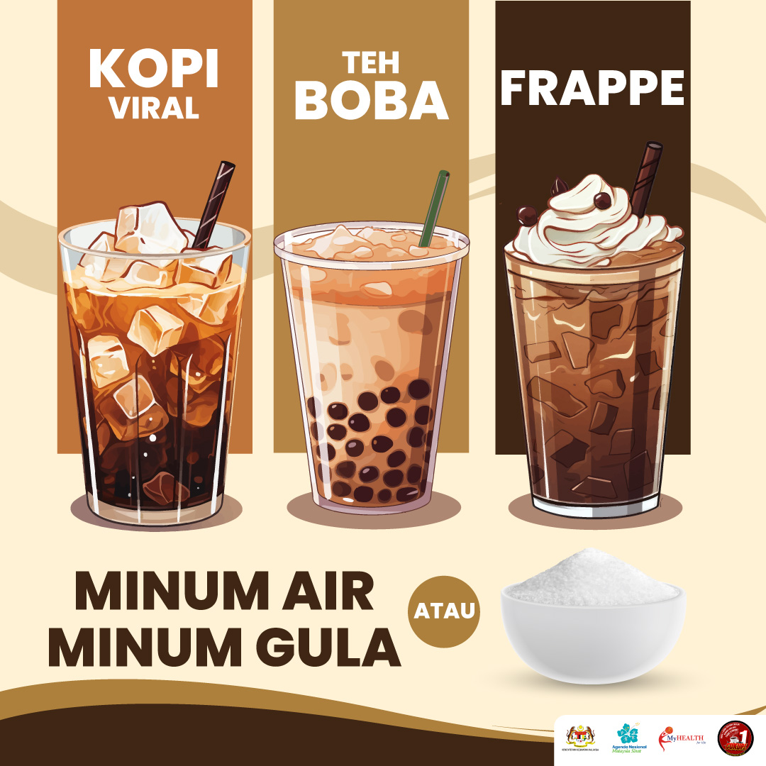 Minum air atau minum gula